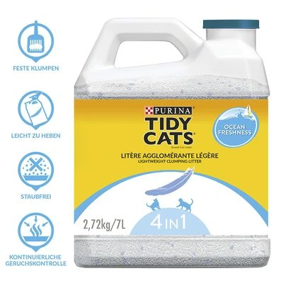 Purina Tidy Cats Lightweight Clumping Litter Ocean Freshness 5 Purina Tidy Cats Lightweight Clumping Litter Ocean Freshness - Image 5
