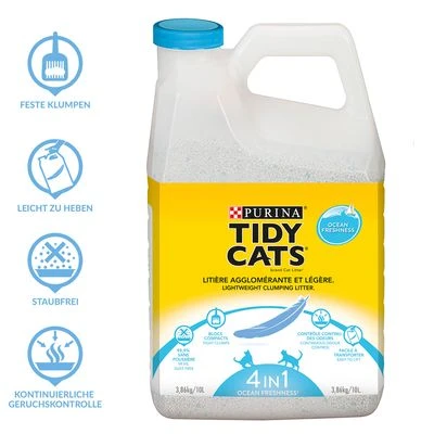 Purina Tidy Cats Lightweight Clumping Litter Ocean Freshness 2 Purina Tidy Cats Lightweight Clumping Litter Ocean Freshness - Image 2