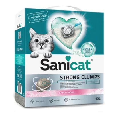 Sanicat Strong Clumps Clumping Cat Litter 1 Sanicat Strong Clumps Clumping Cat Litter