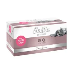 Smilla Fine Menu Saver Pack 24 X 100g -Trixie || Savic || Hill's Science Plan Sales 108598 pla finemen gefl gelkalb 8x100g 0