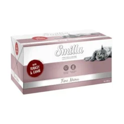 Smilla Fine Menu Saver Pack 24 X 100g -Trixie || Savic || Hill's Science Plan Sales 108601 pla finemenu putelamm 8x100g 8