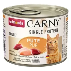Animonda Carny Single Protein Adult Trial Pack 6 X 200g -Trixie || Savic || Hill's Science Plan Sales 114028 pla animonda carny pur adult pute 200g hs 01 9