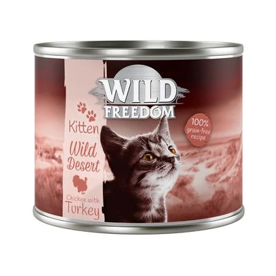 Wild Freedom Kitten 6 X 200g 1 Wild Freedom Kitten 6 X 200g