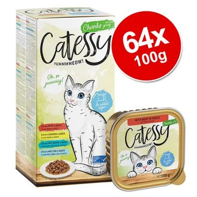Catessy Trays Mixed Packs Mega Saver Pack 64 X 100g 1 Catessy Trays Mixed Packs Mega Saver Pack 64 X 100g