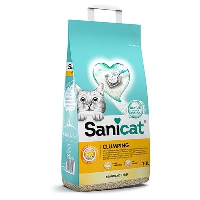 Sanicat Fragrance Free Clumping Cat Litter 2 Sanicat Fragrance Free Clumping Cat Litter - Image 2