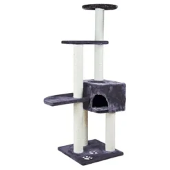 Trixie Alicante Cat Tree -Trixie || Savic || Hill's Science Plan Sales 14990 PLA Trixie Alicante Kratzbaum anthrazit 1