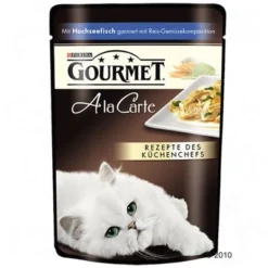 Gourmet A La Carte Saver Pack 24 X 85g -Trixie || Savic || Hill's Science Plan Sales 177958 gourmetalc hochseefi 1