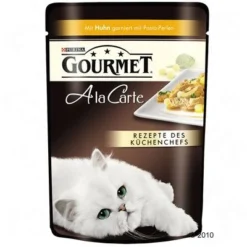 Gourmet A La Carte Saver Pack 24 X 85g -Trixie || Savic || Hill's Science Plan Sales 177958 gourmetalc huhn 1