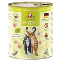 GranataPet DeliCatessen Tasting Pack 6 X 800 G 12 GranataPet DeliCatessen Tasting Pack 6 X 800 G -Trixie || Savic || Hill's Science Plan Sales 198462 pla granatapet delicatessen fasan kaninchen 800g hs 01 9