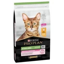 PURINA PRO PLAN Cat Sterilized Adult Delicate Digestion 6 PURINA PRO PLAN Cat Sterilized Adult Delicate Digestion -Trixie || Savic || Hill's Science Plan Sales 1 203706 pla nestle purina proplan sterilised katze huhn 10kg hs 01 2