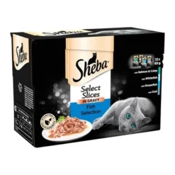 Sheba Pouches Select Slices In Gravy 48 X 85g 15 Sheba Pouches Select Slices In Gravy 48 X 85g -Trixie || Savic || Hill's Science Plan Sales 1 75348 pla sheba megapack 12x85g fish 9