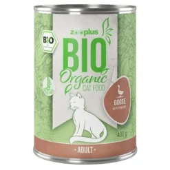 Zooplus Bio Organic Adult Saver Pack 24 X 400g 11 Zooplus Bio Organic Adult Saver Pack 24 X 400g -Trixie || Savic || Hill's Science Plan Sales 1 zooplus bio cat adult goose 400g 1000x1000 1