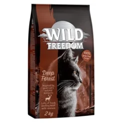 Wild Freedom Dry Cat Food Economy Pack 3 X 2kg 15 Wild Freedom Dry Cat Food Economy Pack 3 X 2kg -Trixie || Savic || Hill's Science Plan Sales 206285 pla wildfreedom deepforest 2kg 1000x1000 6