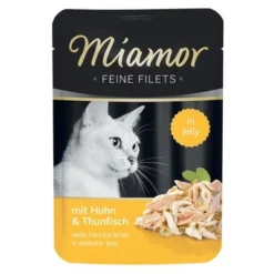 Miamor Fine Fillets In Jelly Saver Pack 24 X 100g -Trixie || Savic || Hill's Science Plan Sales 22539 pla miamor ff huhnthun beutel 7
