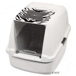 Catit Jumbo Litter Box – White Tiger 6 Catit Jumbo Litter Box – White Tiger -Trixie || Savic || Hill's Science Plan Sales 231511 hagen catit white tiger1 01 2012 7