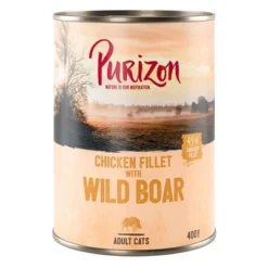 Purizon Adult Saver Pack 24 X 400g 14 Purizon Adult Saver Pack 24 X 400g -Trixie || Savic || Hill's Science Plan Sales 242400 pla purizon cat adult wildschwein 400g 6