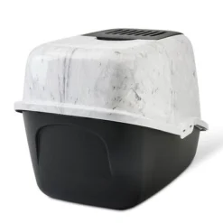 Savic Nestor Marble Cat Litter Box -Trixie || Savic || Hill's Science Plan Sales 252329 savic katzentoilettenestor marble hs 04 3