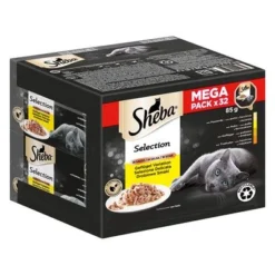 Sheba Varieties Multipack Saver Pack 32 X 85g 12 Sheba Varieties Multipack Saver Pack 32 X 85g -Trixie || Savic || Hill's Science Plan Sales 255298 pla mars multipack sheba varietaeten schaelchen selection sauce 32x85g hs 01 4