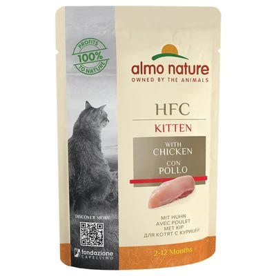 Economy Pack Almo Nature HFC Kitten 24 X 55 G 2 Economy Pack Almo Nature HFC Kitten 24 X 55 G - Image 2