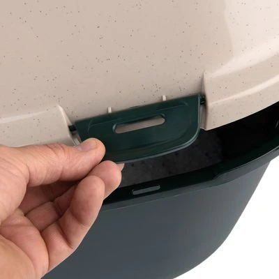 Kooa Covered Cat Litter Tray - 90% Recycled Plastic 7 Kooa Covered Cat Litter Tray - 90% Recycled Plastic - Image 7