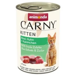 Animonda Carny Kitten 12 X 400g -Trixie || Savic || Hill's Science Plan Sales 311597 pla carny kitten rind huhn kaninchen 400g hs 01 9