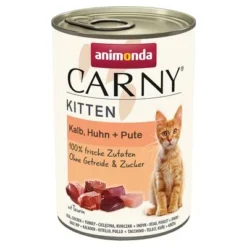 Animonda Carny Kitten 12 X 400g -Trixie || Savic || Hill's Science Plan Sales 311598 pla carny kitten kalb huhn pute 400g hs 01 3