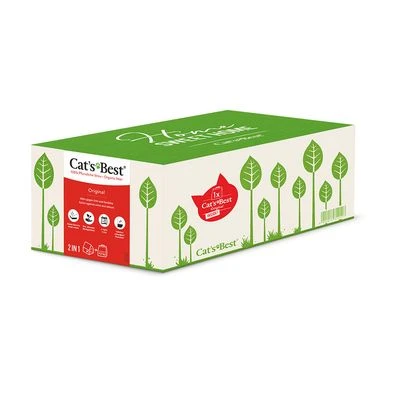 Cat's Best Original Cat Litter With Cat House