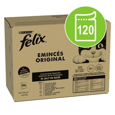 Felix Pouches 120 X 85g