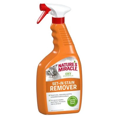 Nature's Miracle Cat Set-In Stain And Odour Remover 1 Nature's Miracle Cat Set-In Stain And Odour Remover