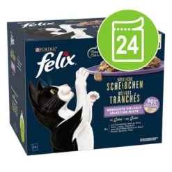 Felix Deliciously Sliced 24 X 80g