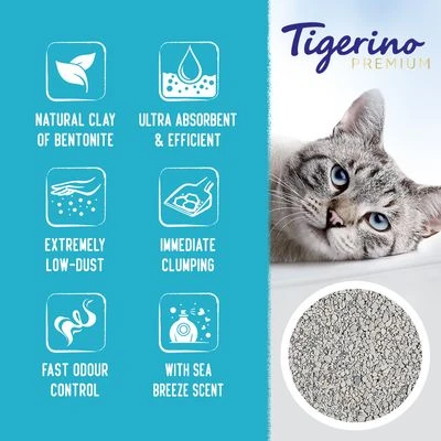 Tigerino Special Edition / Premium Cat Litter - Sea Breeze 2 Tigerino Special Edition / Premium Cat Litter - Sea Breeze - Image 2