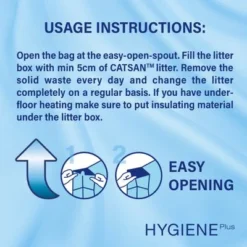 Catsan Hygiene Plus Cat Litter -Trixie || Savic || Hill's Science Plan Sales 4008429095115 si03 usage recommendation uk min 4