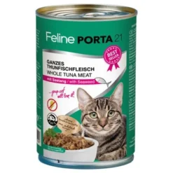 Feline Porta 21 - 6 X 400g -Trixie || Savic || Hill's Science Plan Sales 4755 pla felineporta21 tunaseetang 400g 8