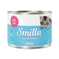 Smilla Kitten Saver Pack 12 X 200g 7 Smilla Kitten Saver Pack 12 X 200g -Trixie || Savic || Hill's Science Plan Sales 57552 pla smilla kitten veal 200g 2