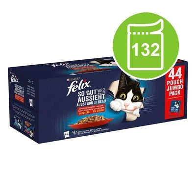 Felix As Good As It Looks Mega Pack 132 X 85g 1 Felix As Good As It Looks Mega Pack 132 X 85g