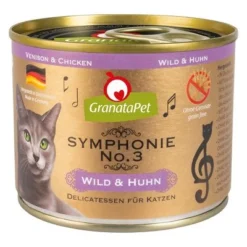 GranataPet Symphony 12 X 200 G Economy Pack -Trixie || Savic || Hill's Science Plan Sales 60751 pla granatpet symphonie wildhuhn hs 01 6