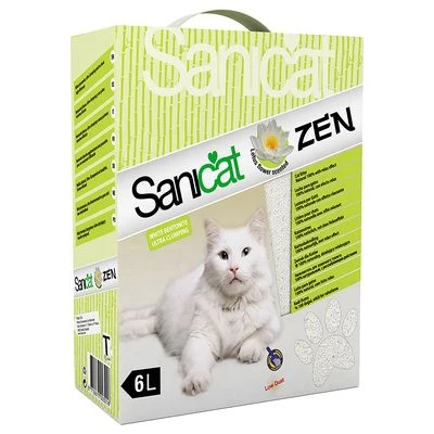 Sanicat Active White Lotus Flower Clumping Litter 4 Sanicat Active White Lotus Flower Clumping Litter - Image 4