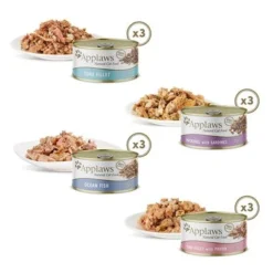 Applaws Cat Cans Mixed Multipacks 12 Applaws Cat Cans Mixed Multipacks -Trixie || Savic || Hill's Science Plan Sales 67663 applaws wetfood cat fischauwahl huhnchen hs 03 9