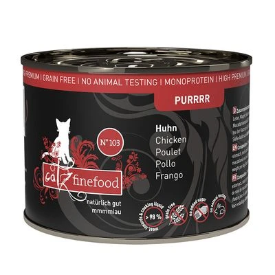 Catz Finefood Purrrr Can 6 X 190/200g 1 Catz Finefood Purrrr Can 6 X 190/200g