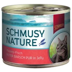 Schmusy Nature Ocean Fish Cans 12 X 185g -Trixie || Savic || Hill's Science Plan Sales 67827 pla schmusy nature meeres fisch roter barsch pur in jelly 4