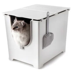 Modkat Flip Cat Litter Box -Trixie || Savic || Hill's Science Plan Sales 69620 pla modko katzentoiletteflip main image 5