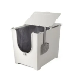 Modkat Flip Cat Litter Box -Trixie || Savic || Hill's Science Plan Sales 69620 pla modko katzentoiletteflip open 1 4