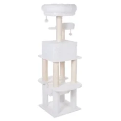 Fluffy II Cat Tree -Trixie || Savic || Hill's Science Plan Sales 69897 pla la digue wollweiss fg 0490 6
