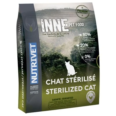 Nutrivet Inne Sterilised Dry Cat Food 1 Nutrivet Inne Sterilised Dry Cat Food
