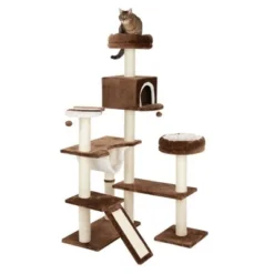 Gingerbread House Cat Tree With Ladder 14 Gingerbread House Cat Tree With Ladder -Trixie || Savic || Hill's Science Plan Sales 72045 knusperhaeuschen braun fg 9482 2