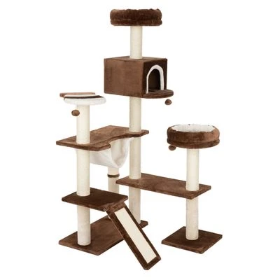 Gingerbread House Cat Tree With Ladder 1 Gingerbread House Cat Tree With Ladder