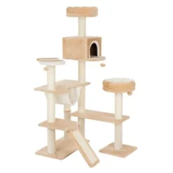 Gingerbread House Cat Tree With Ladder 10 Gingerbread House Cat Tree With Ladder -Trixie || Savic || Hill's Science Plan Sales 72124 pla knusperhaeuschen beige fg 9492 3