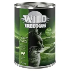 24 X 400g Wild Freedom Wet Cat Food - Save €10!* -Trixie || Savic || Hill's Science Plan Sales 77316 pla wild freedom nass green lands 400g 0