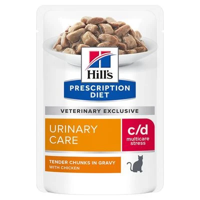 Hill's Prescription Diet C/d Multicare Stress Urinary Care With Chicken 2 Hill's Prescription Diet C/d Multicare Stress Urinary Care With Chicken - Image 2