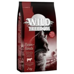 Wild Freedom Dry Cat Food Economy Pack 3 X 2kg 12 Wild Freedom Dry Cat Food Economy Pack 3 X 2kg -Trixie || Savic || Hill's Science Plan Sales 81786 pla wild freedom farmlands 2kg 7